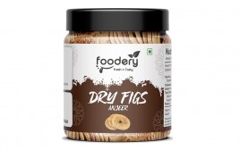Foodery Dry Figs Anjeer   Plastic Jar  400 grams